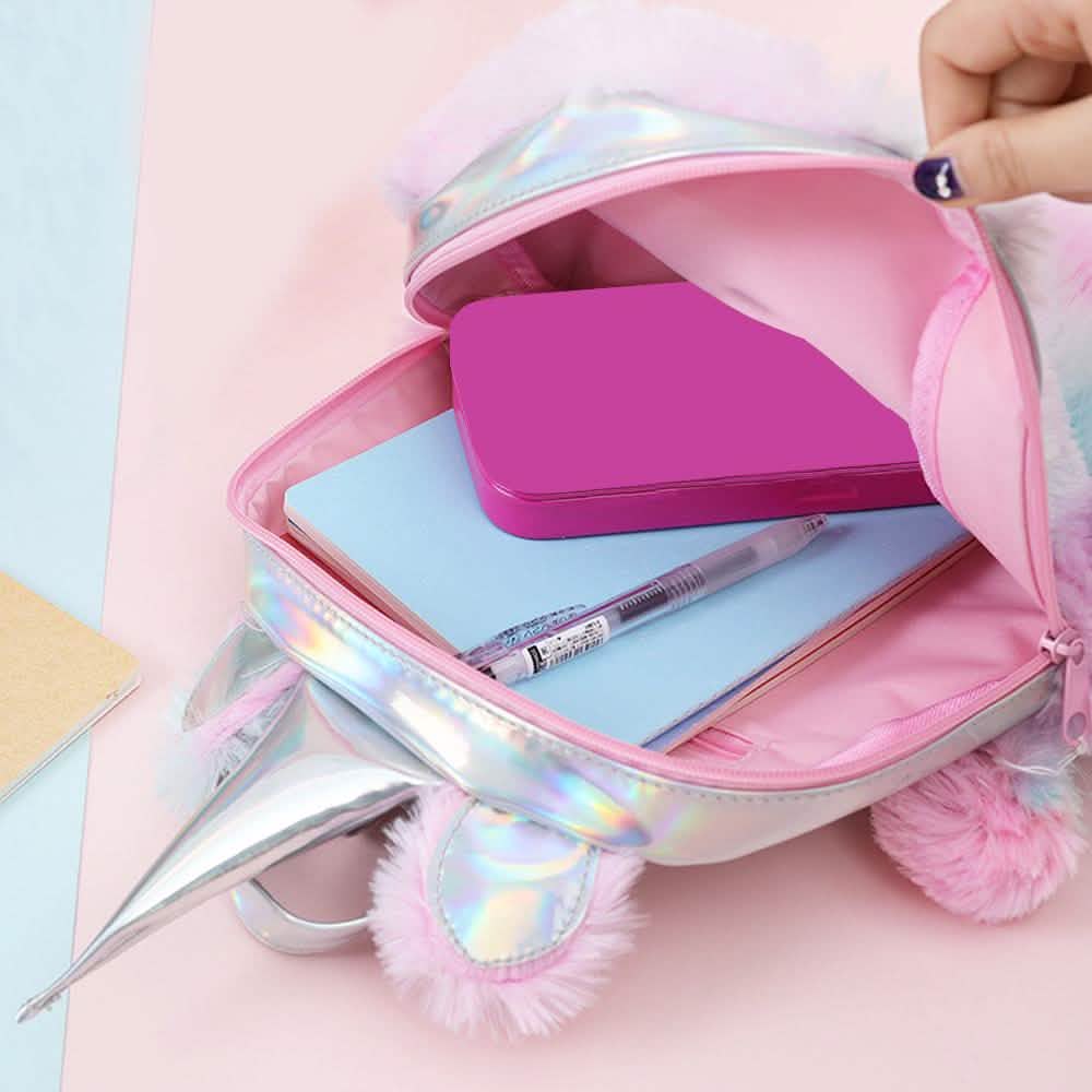 Kids Soft Tie-Dye Unicorn Backpack Bags & Travel - DailySale