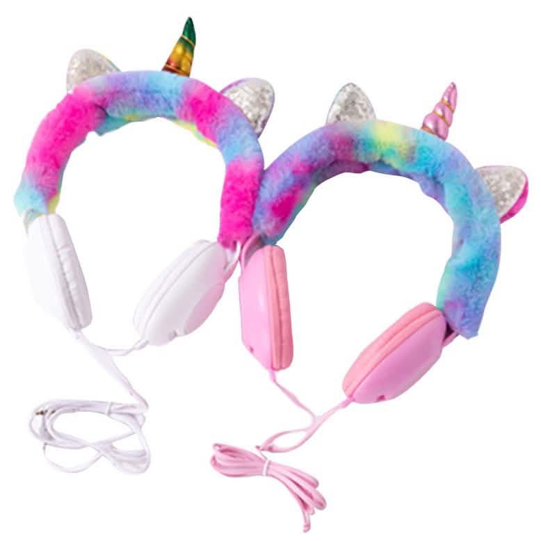 Kids Unicorn Headset with Microphone Headphones - DailySale