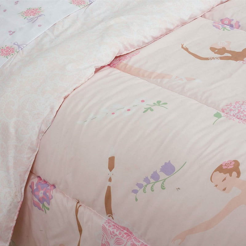 Kidz Mix Dancing Ballerinas Bed in a Bag Bedding - DailySale