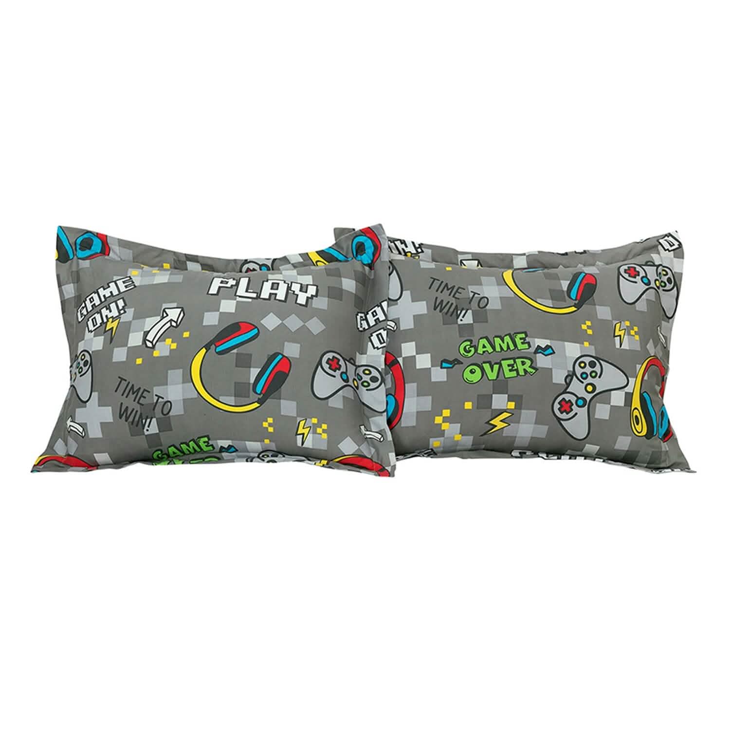 Kidz Mix Game On Glow-in-the-Dark Bed in a Bag Bedding - DailySale