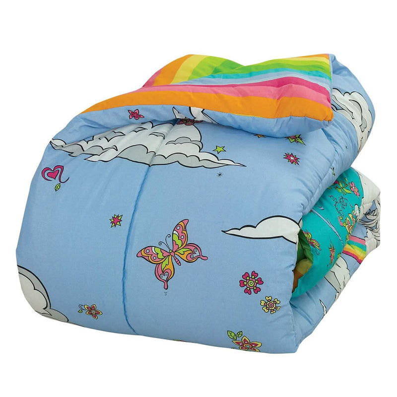 Kidz Mix Rainbow Unicorn Bed in a Bag Bedding - DailySale