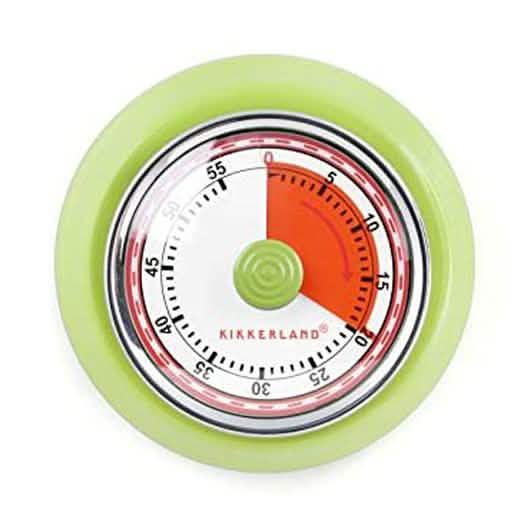 Kikkerland Magnetic Kitchen Green Timer Kitchen & Dining - DailySale