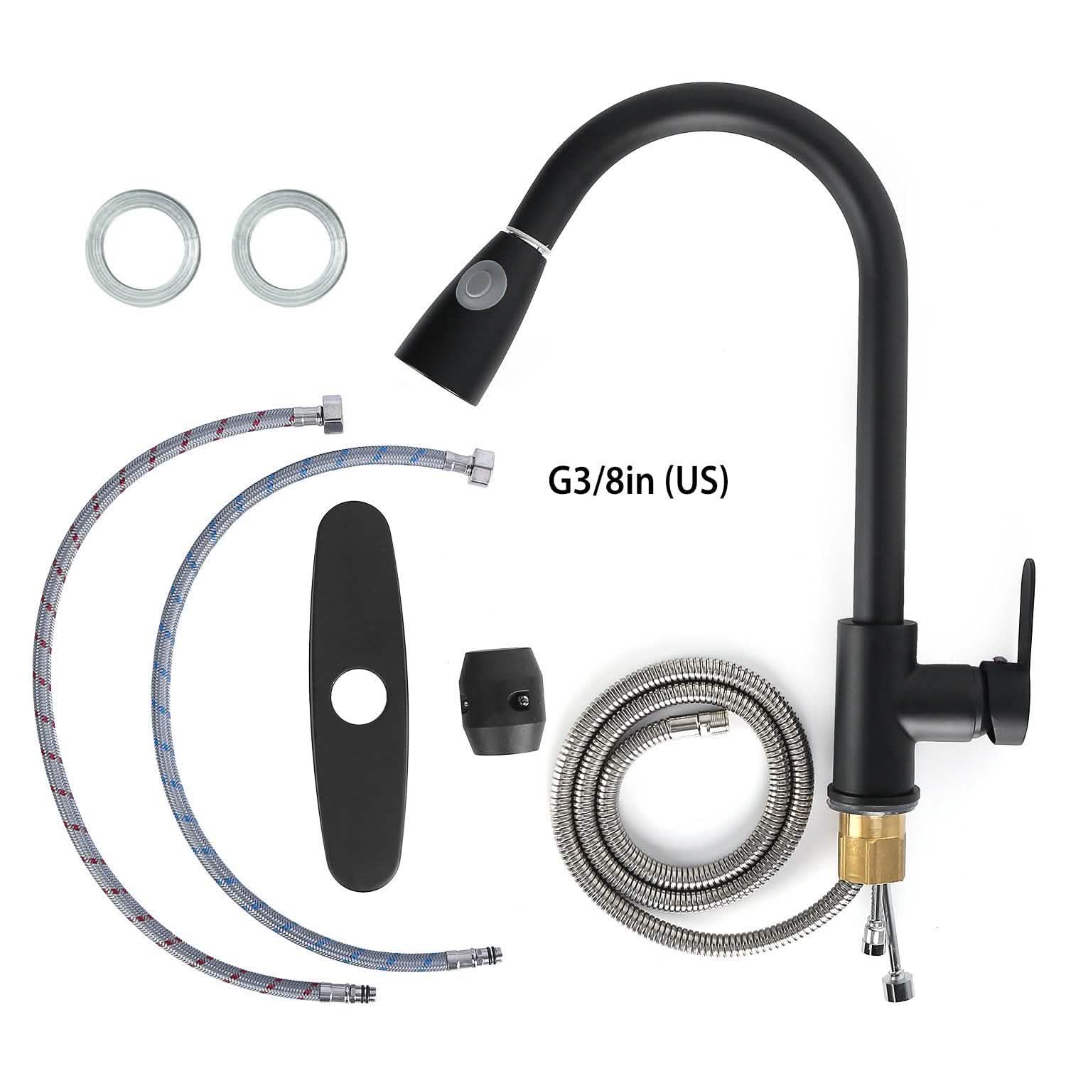 Kitchen Faucet Single Handle with Hot and Cold Control Kitchen & Dining - DailySale