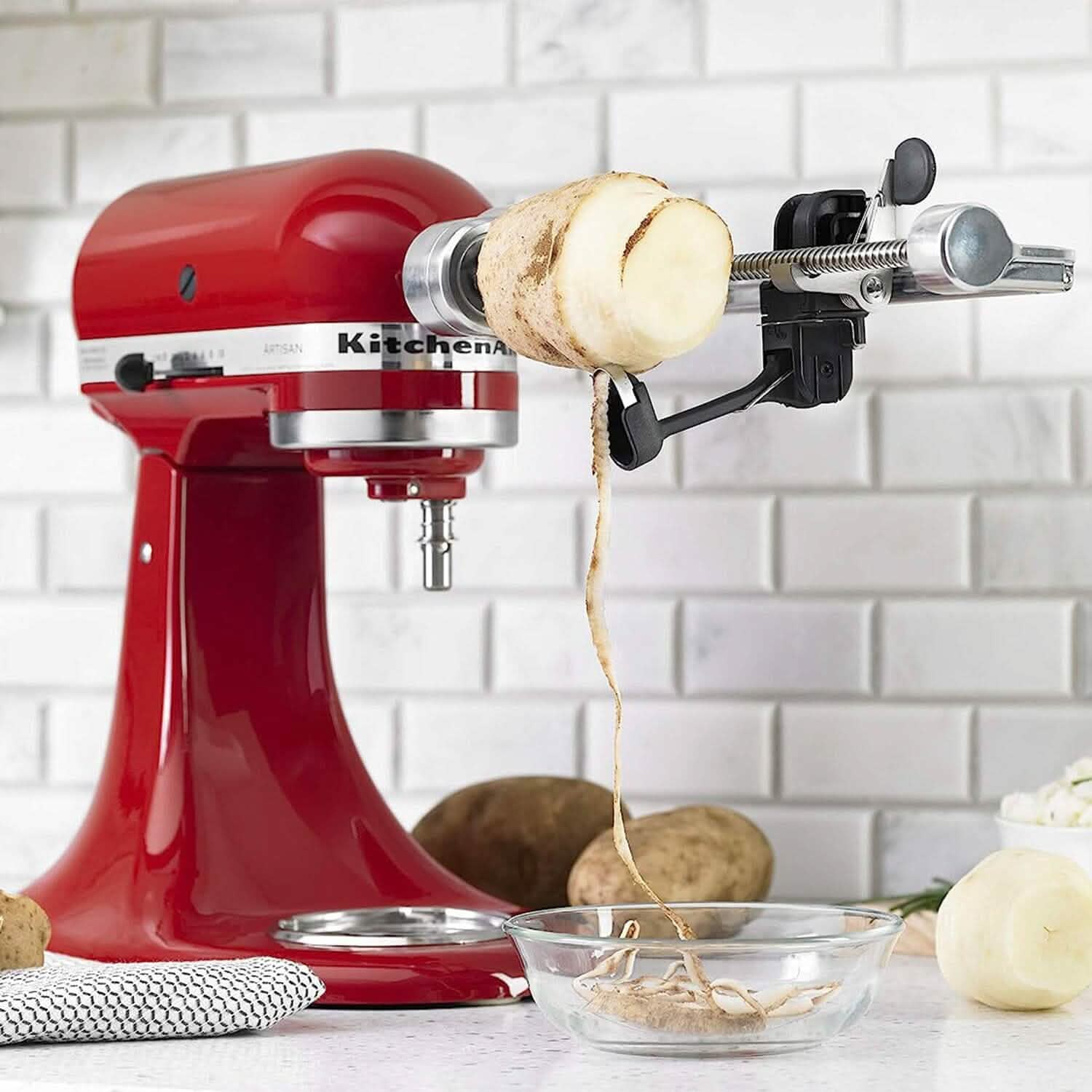 KitchenAid 7 Blade Spiralizer Plus with Peel, Core and Slice Kitchen Appliances - DailySale