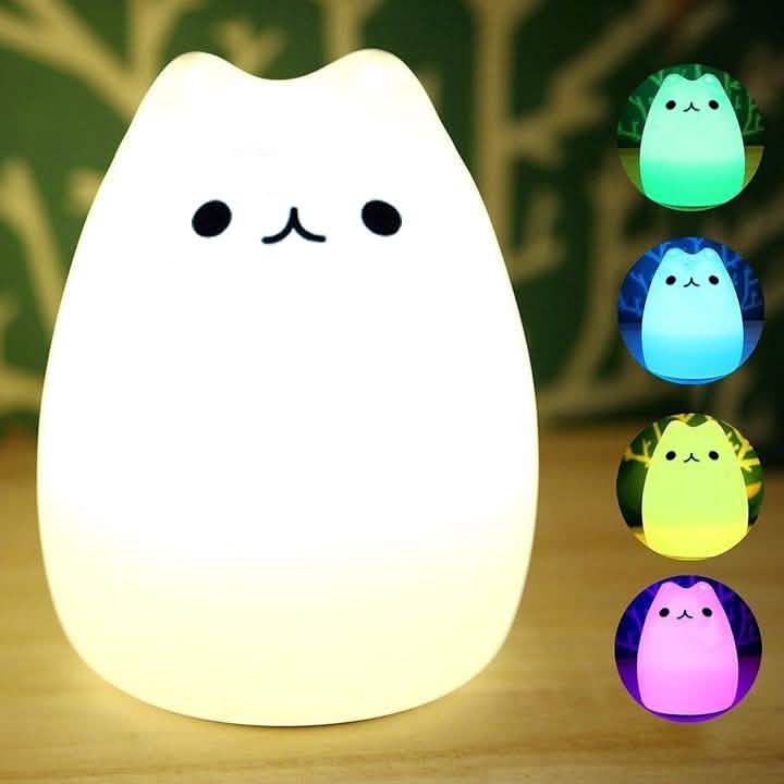 Kitty LED Night Light Lighting & Decor Original - DailySale