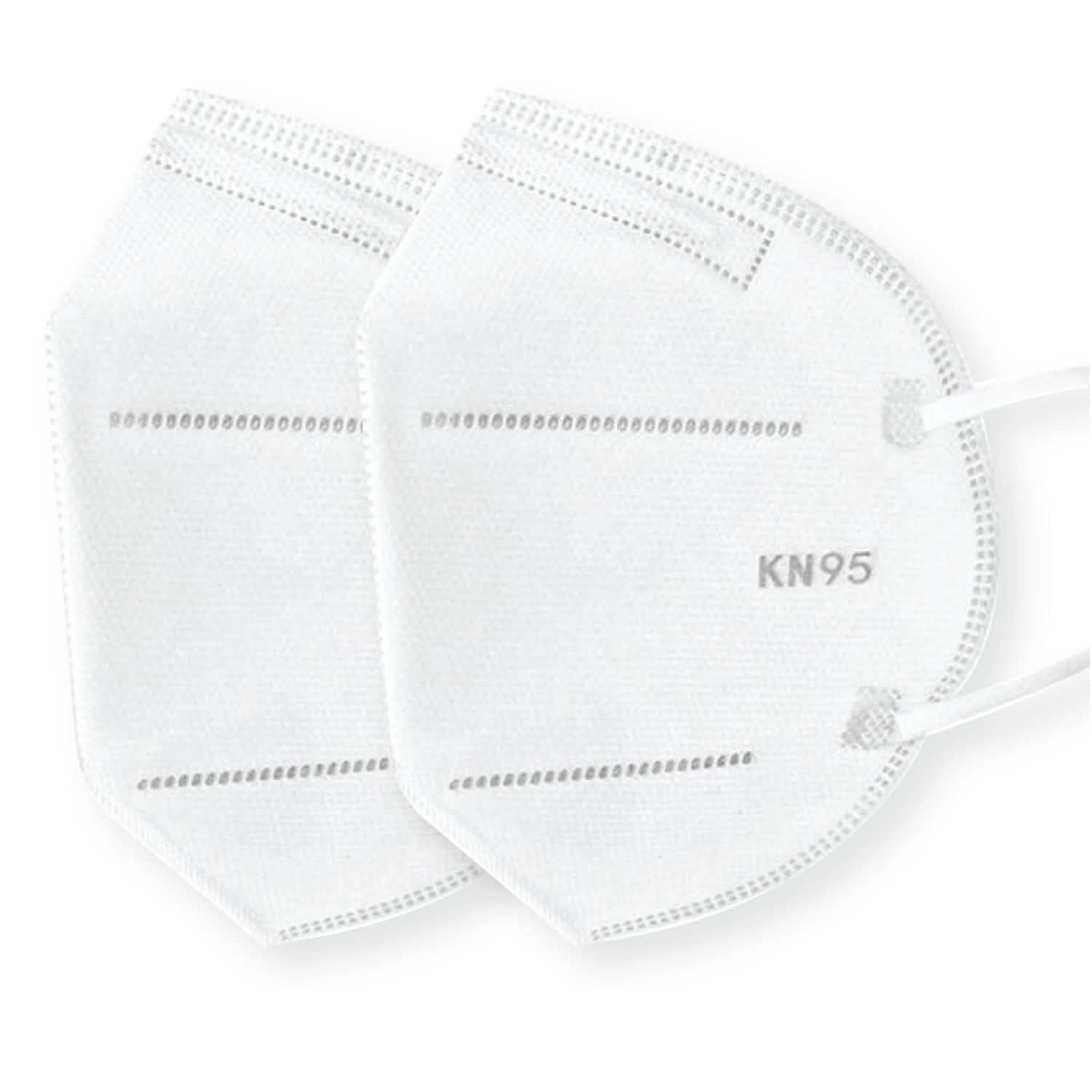 KN95 Protective Breathable Outdoor Face Mask with Nose Clip Wellness & Fitness 2-Pack - DailySale