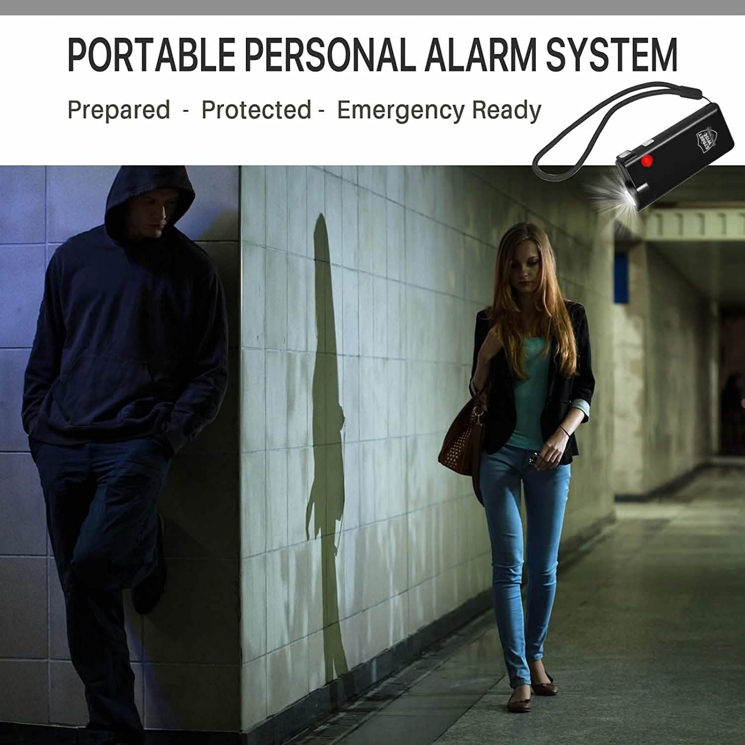 Knight Light Alarm & Flashlight Tactical - DailySale