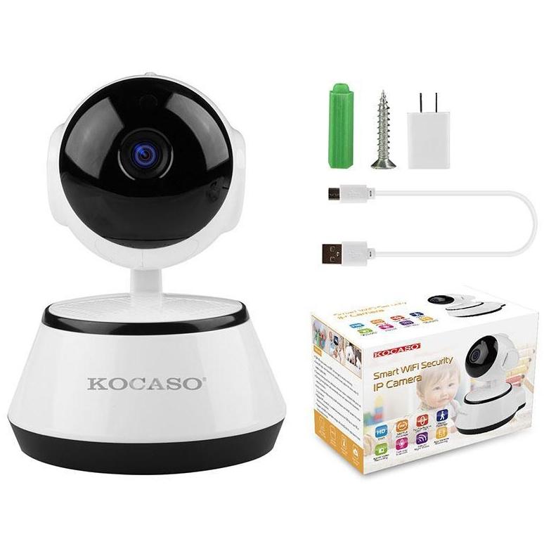 Kosaco 720P WiFi IP Camera Motion with accessories and box