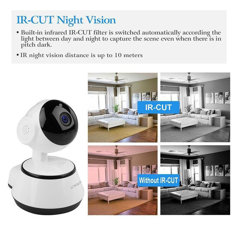 Kosaco 720P WiFi IP Camera Motion with IR-CUT night vision