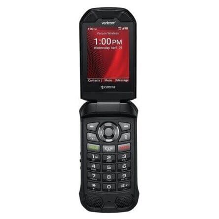 Kyocera DuraXV Extreme E4810 Rugged 4G LTE Flip Cell Phone Verizon (Re