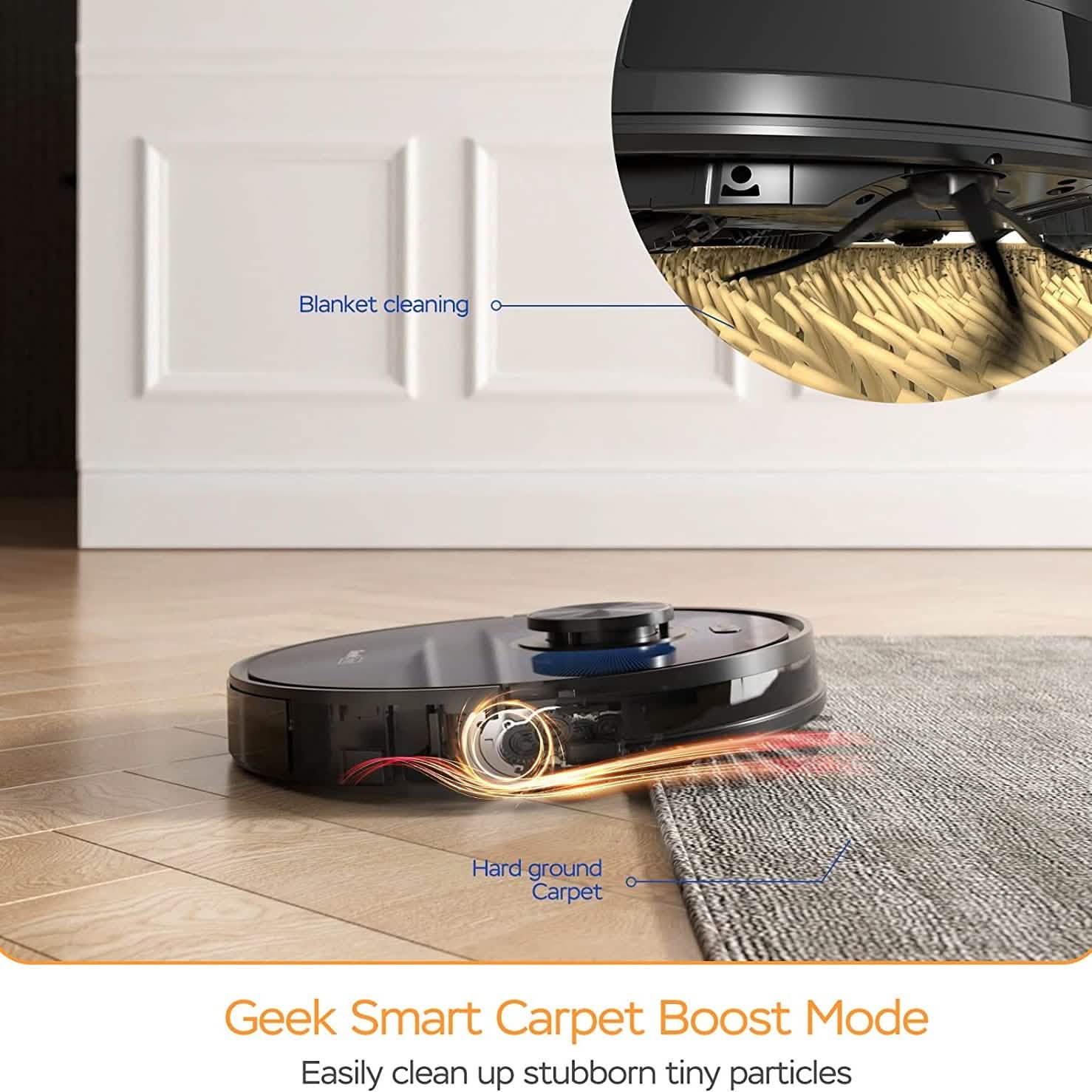 L7 Robot Vacuum Cleaner and Mop Household Appliances - DailySale