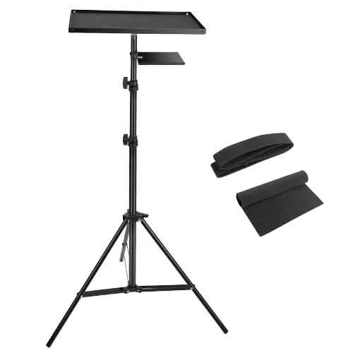 Laptop Projector Tripod Stand Adjustable Height Computer Accessories - DailySale