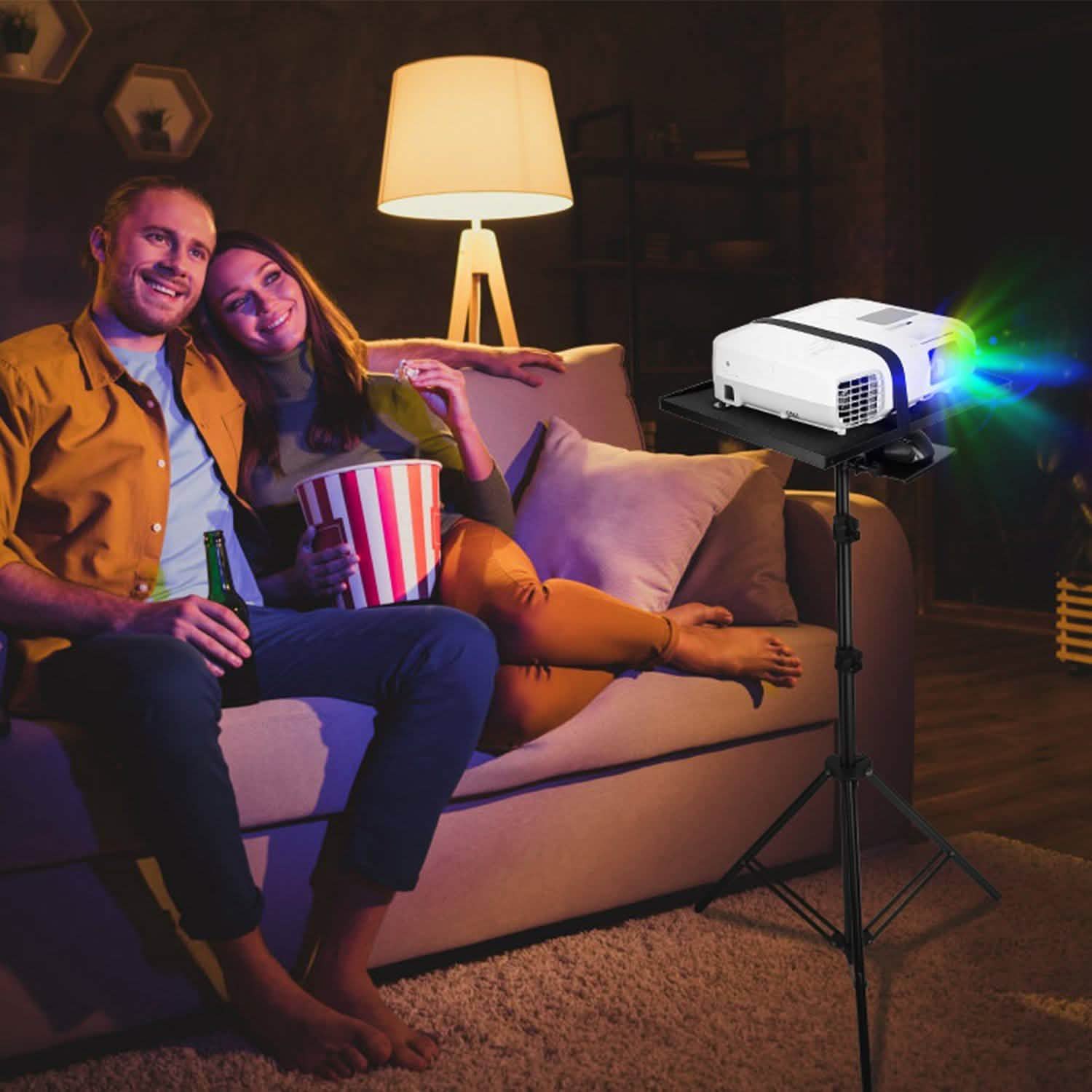 Laptop Projector Tripod Stand Adjustable Height Computer Accessories - DailySale