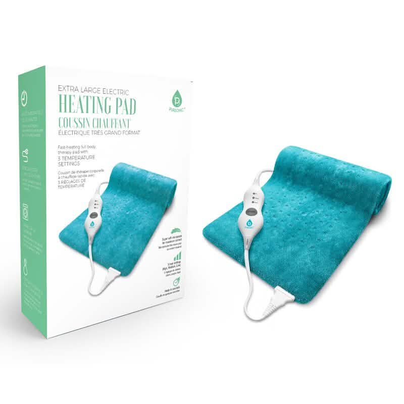 Large Electric Polyester Blanket Bedding Teal - DailySale