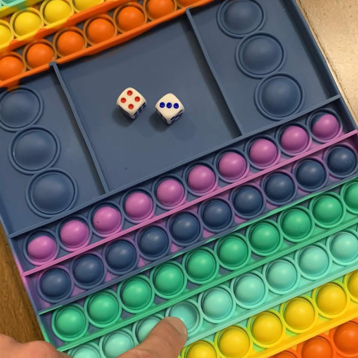 Large Push POP Game and Dice Board Toys & Games - DailySale