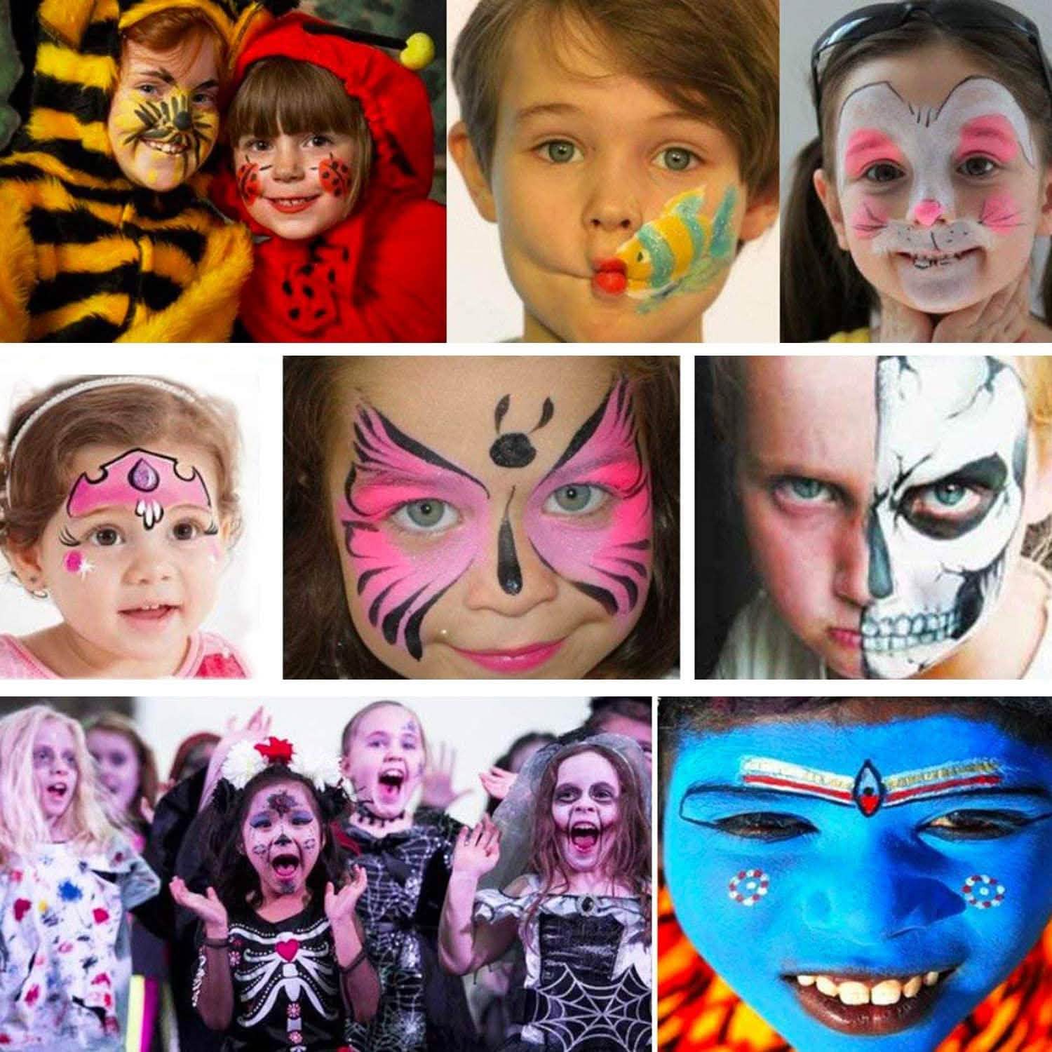 Lasten 12 Colors Face Paint Crayons Toys & Games - DailySale