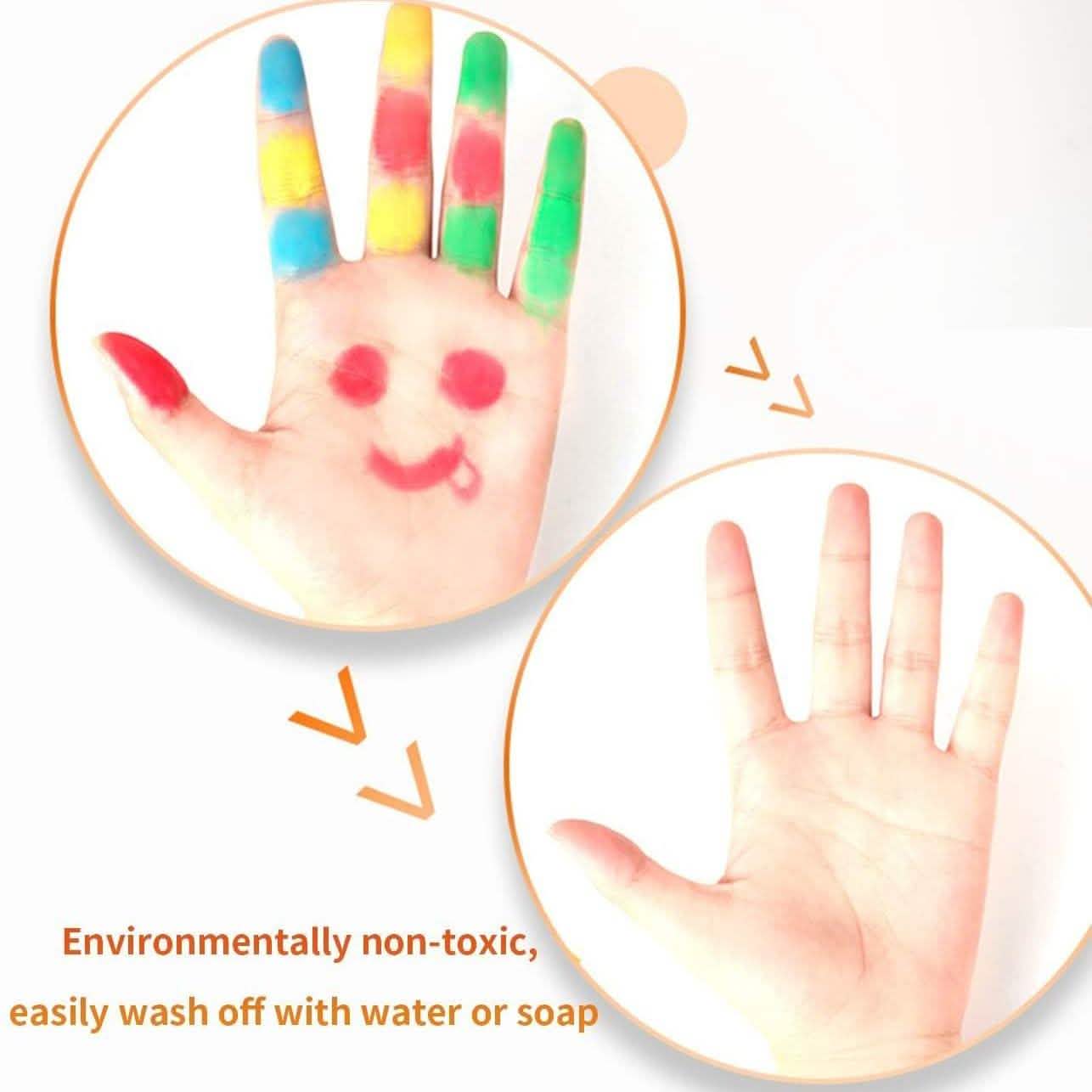 Lasten 12 Colors Face Paint Crayons Toys & Games - DailySale