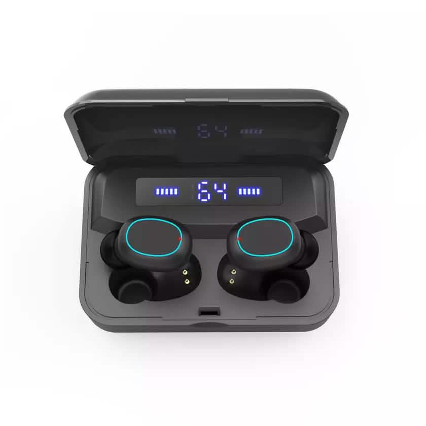 Laud Pro Buds True Wireless Bluetooth 5.2 Earbuds with Digital Power Display Headphones & Audio - DailySale