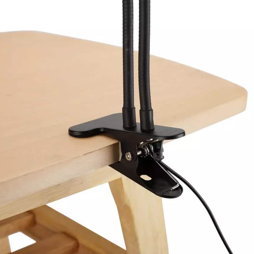 LAX Selfie Ring LED Light Stand with Desk Clip Mobile Accessories - DailySale