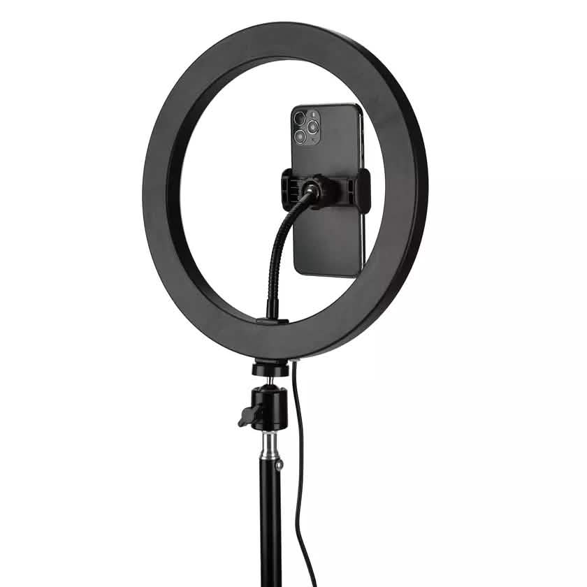 LAX Selfie Ring LED Light Stand with Tripod Mobile Accessories - DailySale