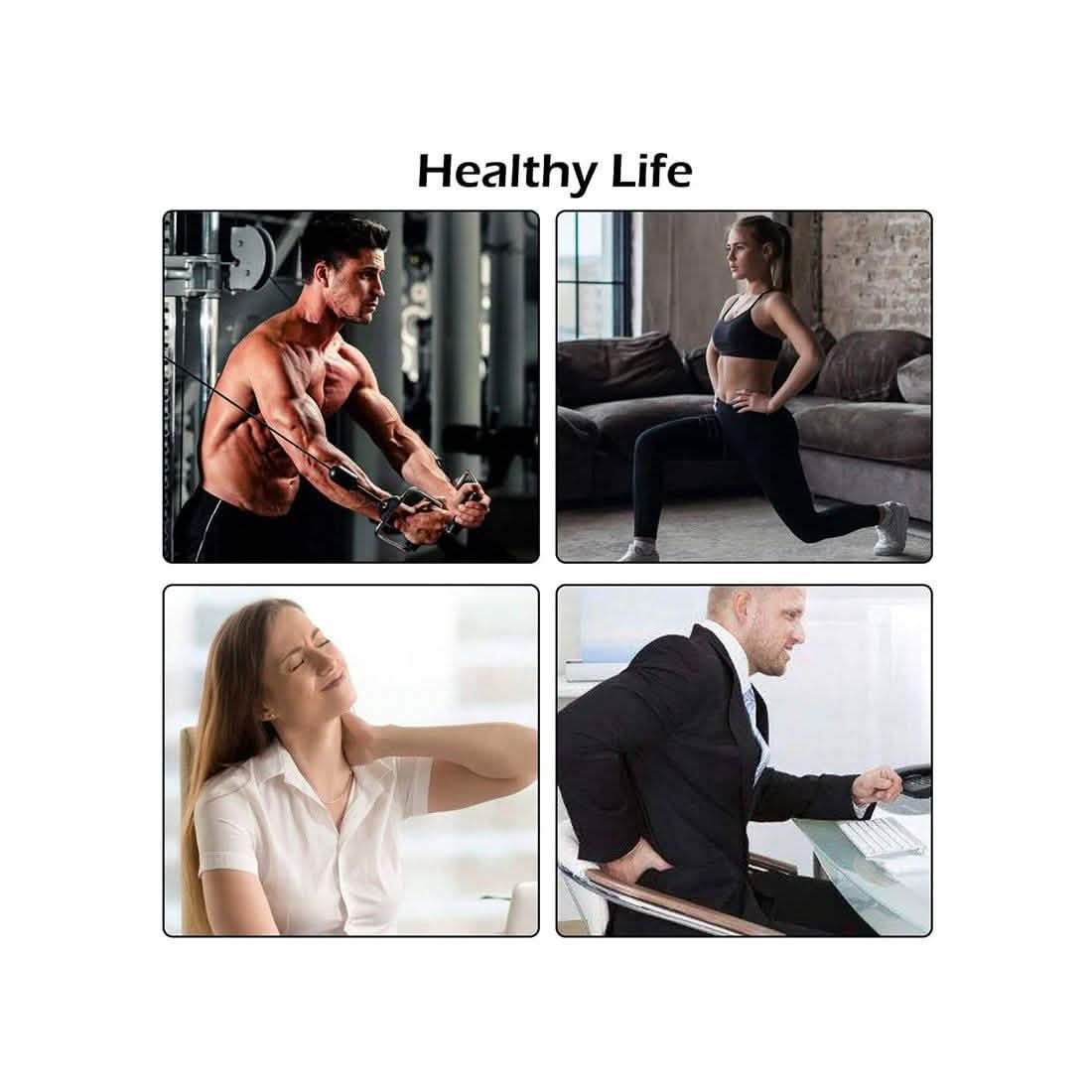 LCD Display Professional Muscle Deep Massage Gun Wellness - DailySale