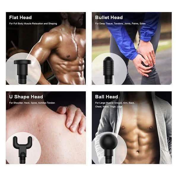 LCD Display Professional Muscle Deep Massage Gun Wellness - DailySale