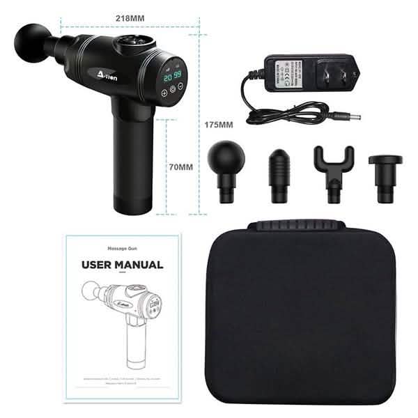 LCD Display Professional Muscle Deep Massage Gun Wellness - DailySale