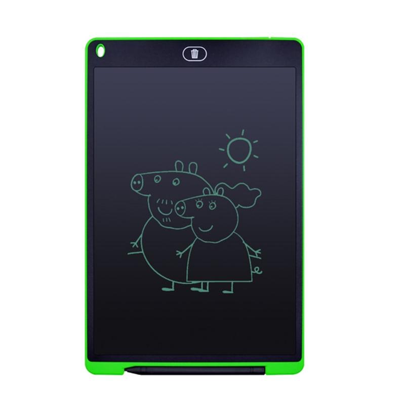 LCD Write and Erase Tablet - Assorted Sizes Toys & Games L Green - DailySale