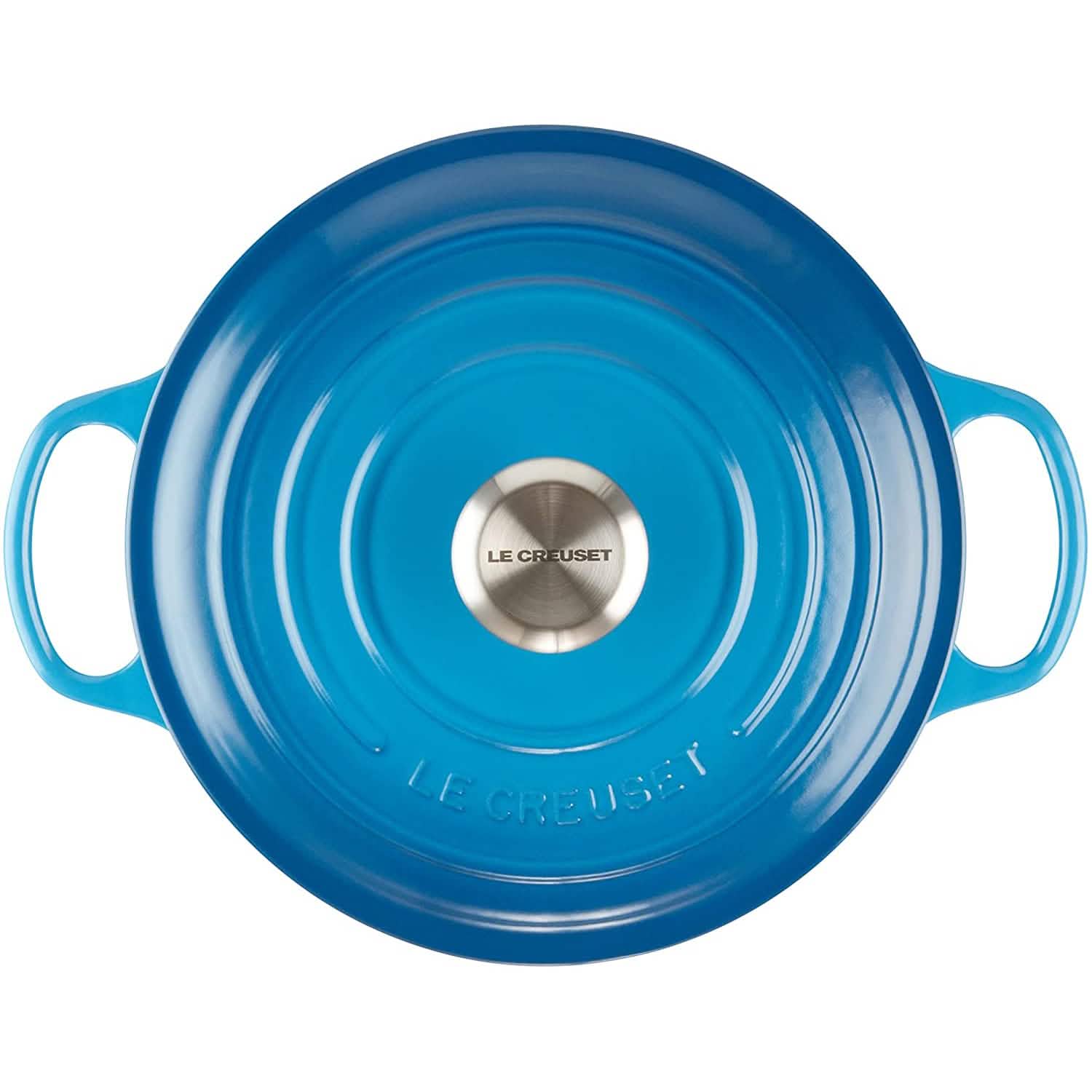 Le Creuset Enameled Cast Iron Signature Round Dutch Oven, 7.25 qt., Marseille Kitchen Tools & Gadgets - DailySale