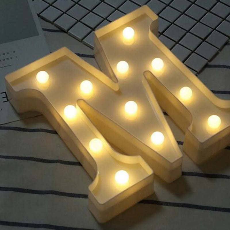 LED Alphabet Light Furniture & Decor M - DailySale