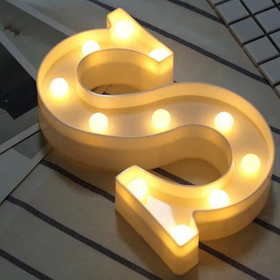 LED Alphabet Light Furniture & Decor S - DailySale