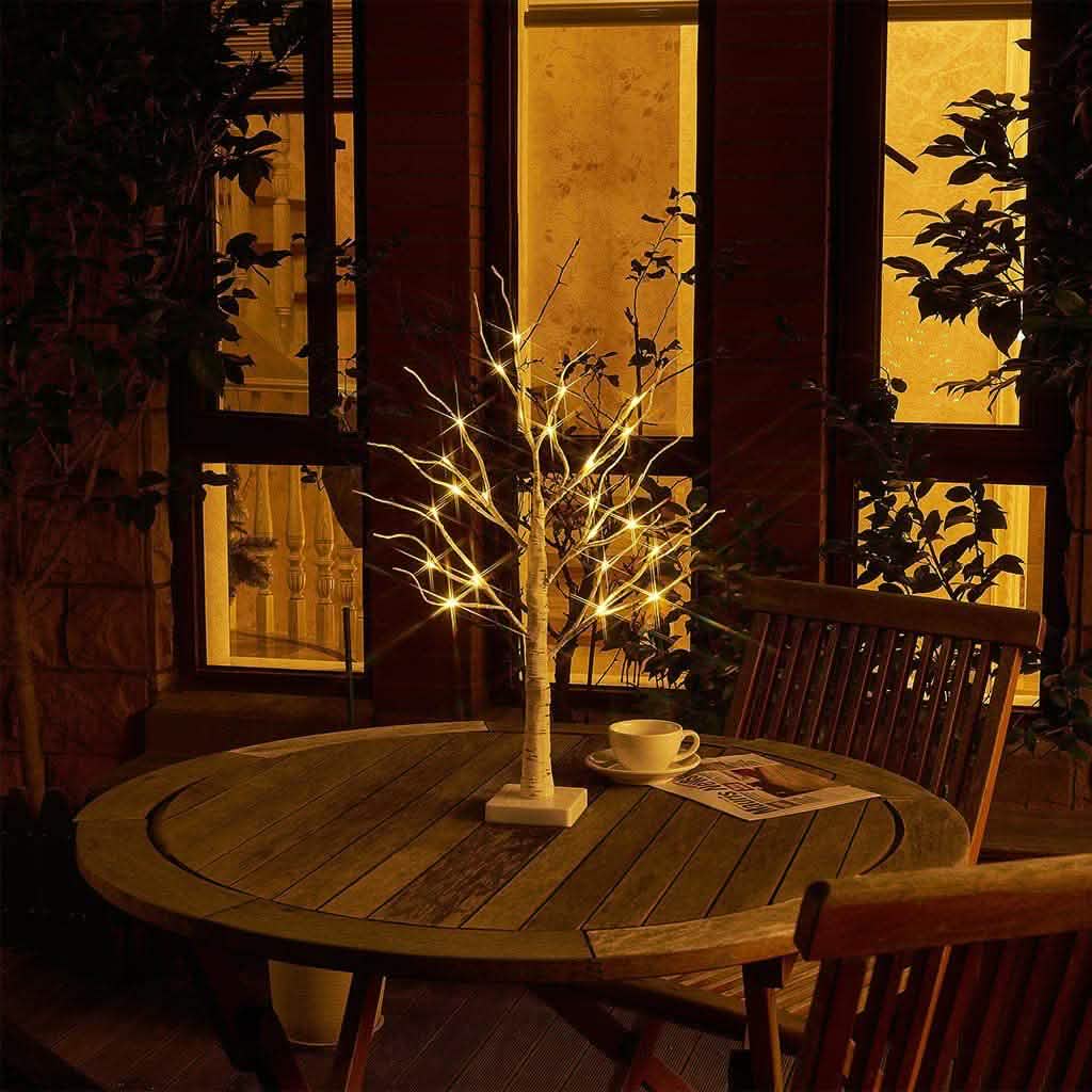 LED Christmas Birch Home Lights Holiday Decor & Apparel - DailySale