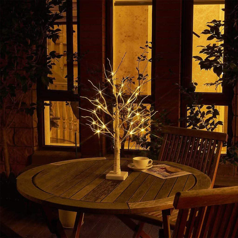 LED Christmas Birch Home Lights Holiday Decor & Apparel - DailySale