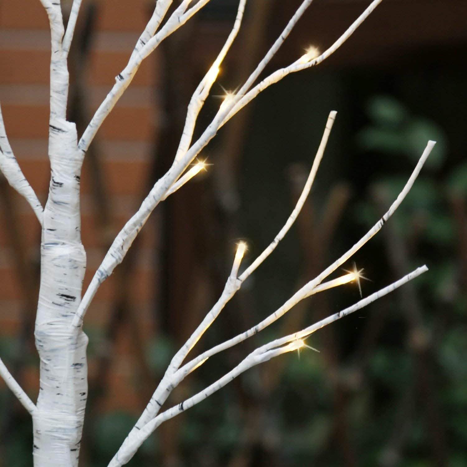 LED Christmas Birch Home Lights Holiday Decor & Apparel - DailySale