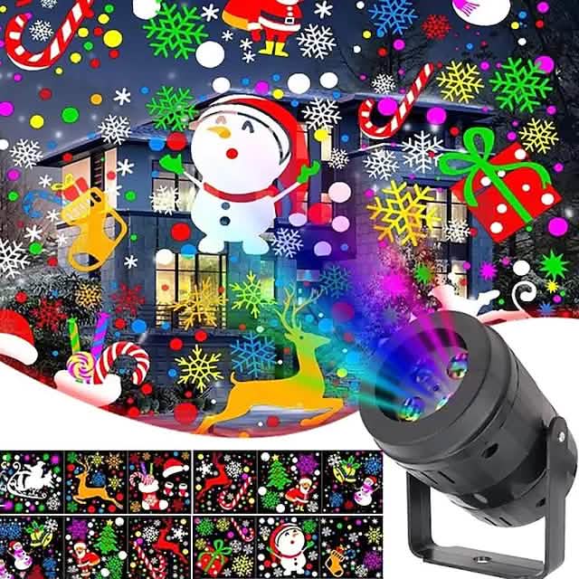 LED Christmas Projector Light Holiday Decor & Apparel - DailySale