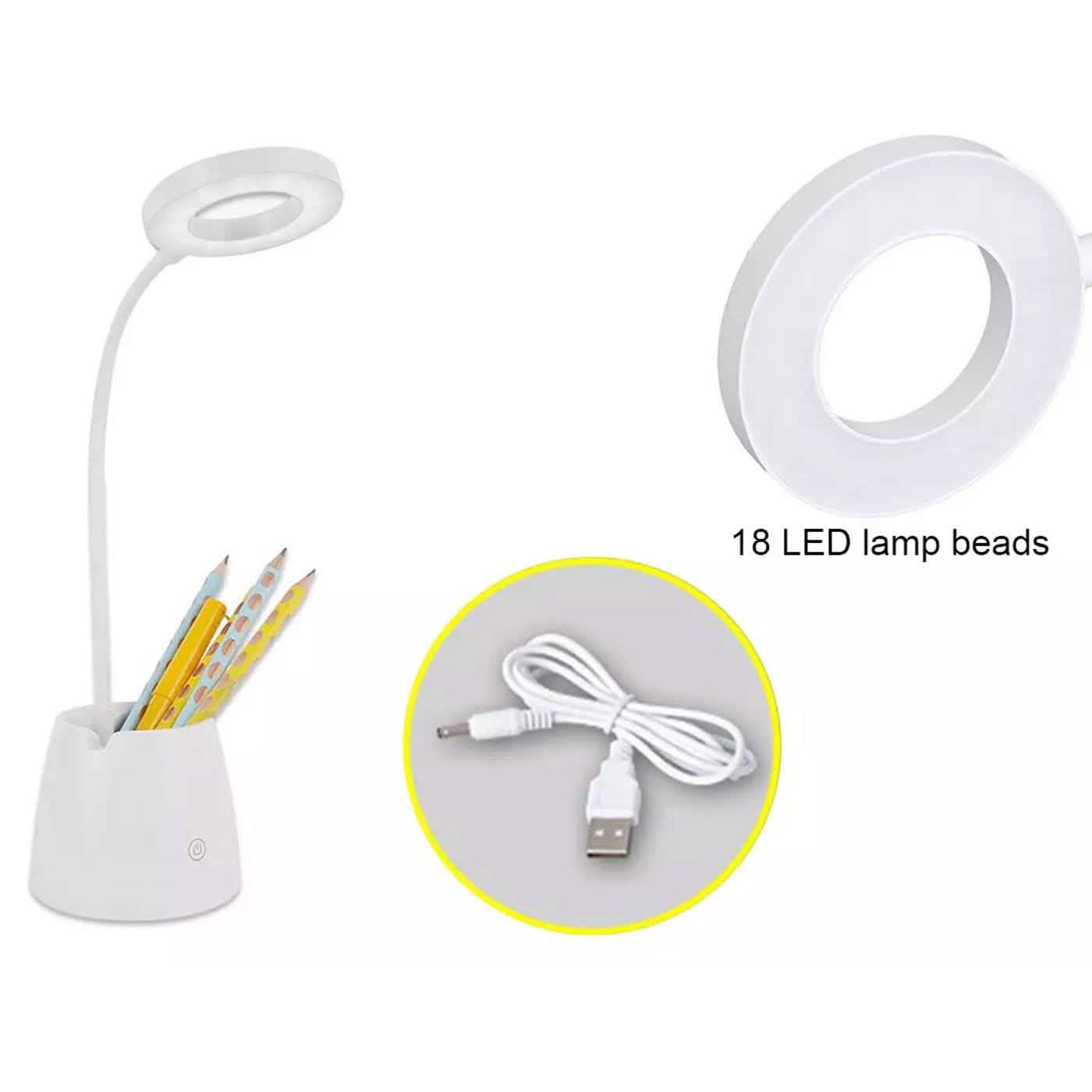 LED Desk Lamp 3 Color Modes Eye-Caring Table Lamp Indoor Lighting - DailySale