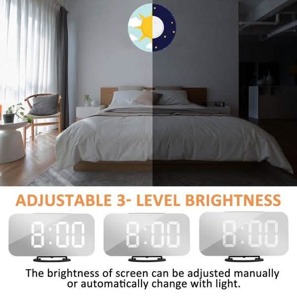 LED Digital Alarm Clock Household Appliances - DailySale