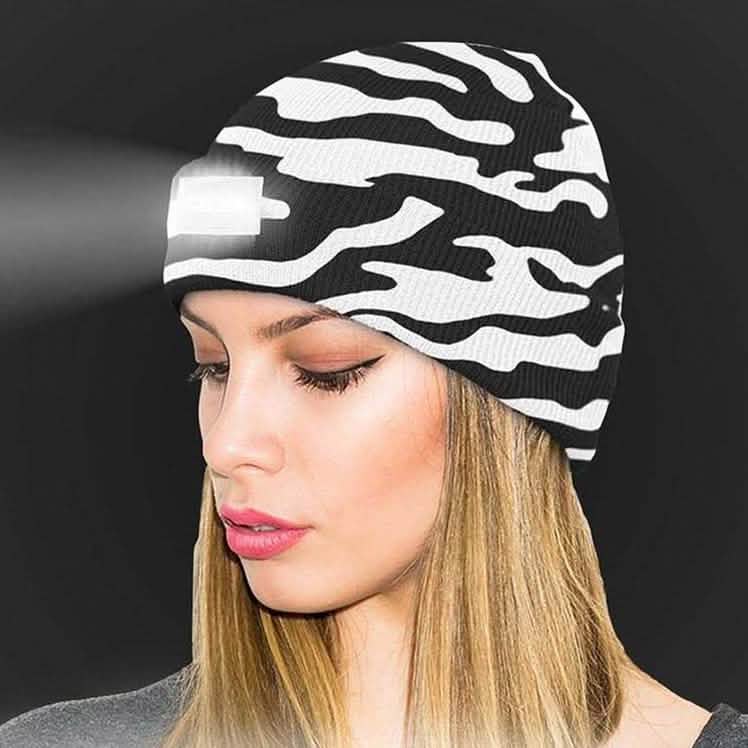LED Headlamp Beanie for Men and Women Women's Apparel - DailySale