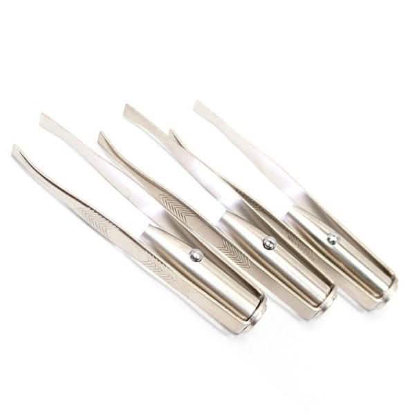 Led Light Eyelash Eyebrow Hair Removal Tweezers Beauty & Personal Care - DailySale