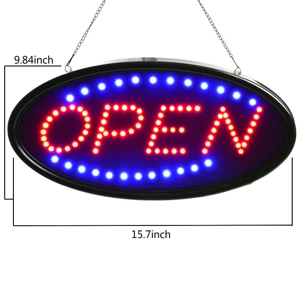 LED OPEN Sign Electric Billboard Bright Advertising Board Flashing Window Everything Else - DailySale