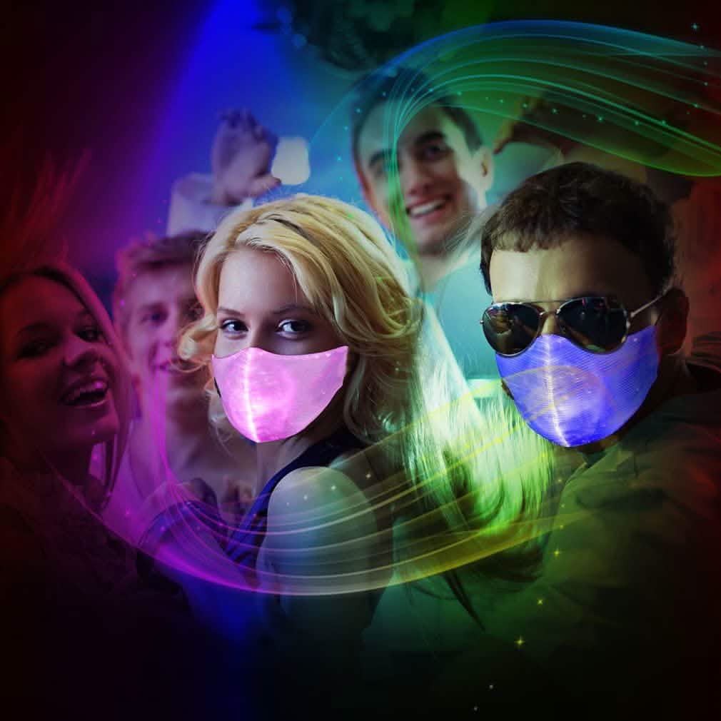 LED Rechargeable Face Mask Face Masks & PPE - DailySale