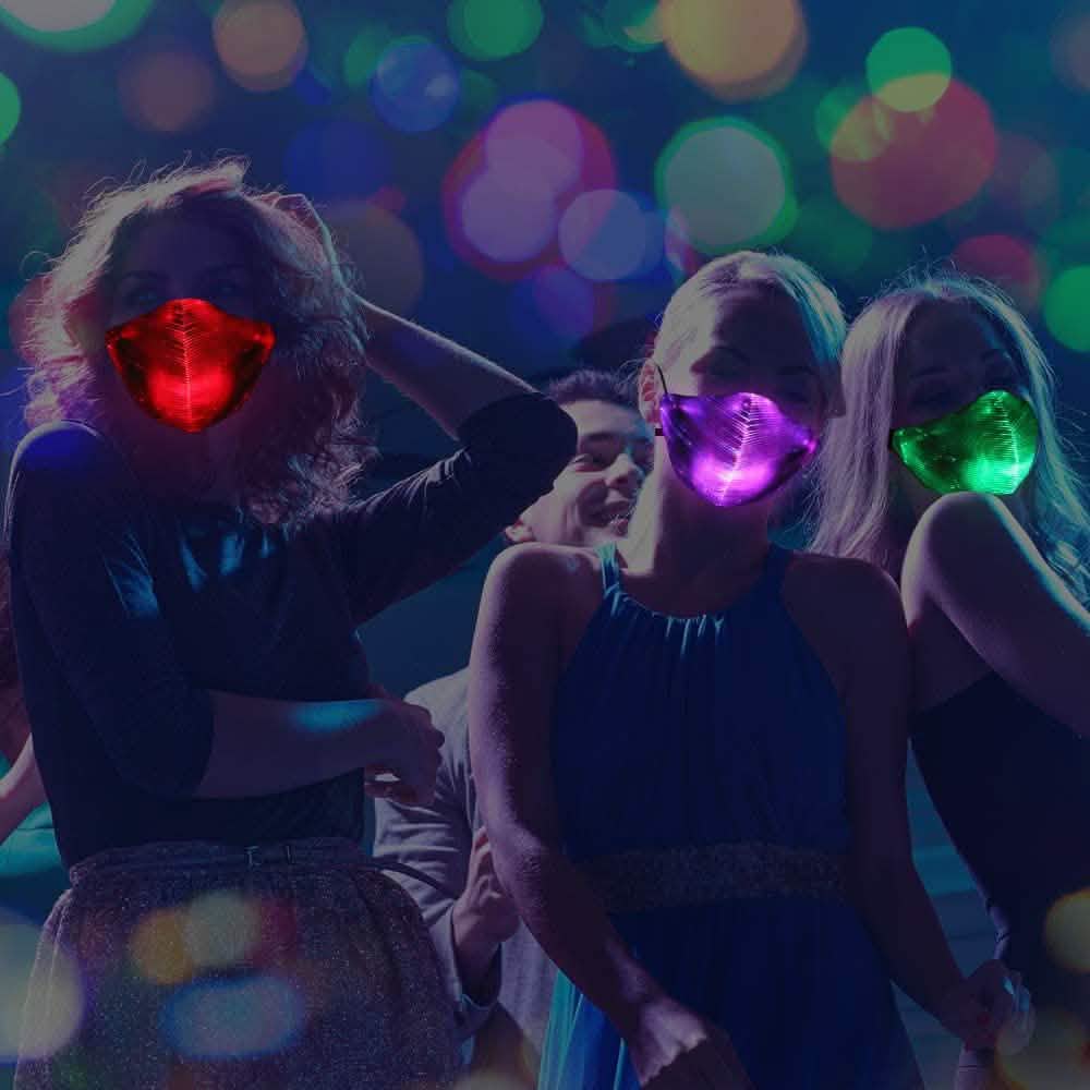 LED Rechargeable Face Mask Face Masks & PPE - DailySale