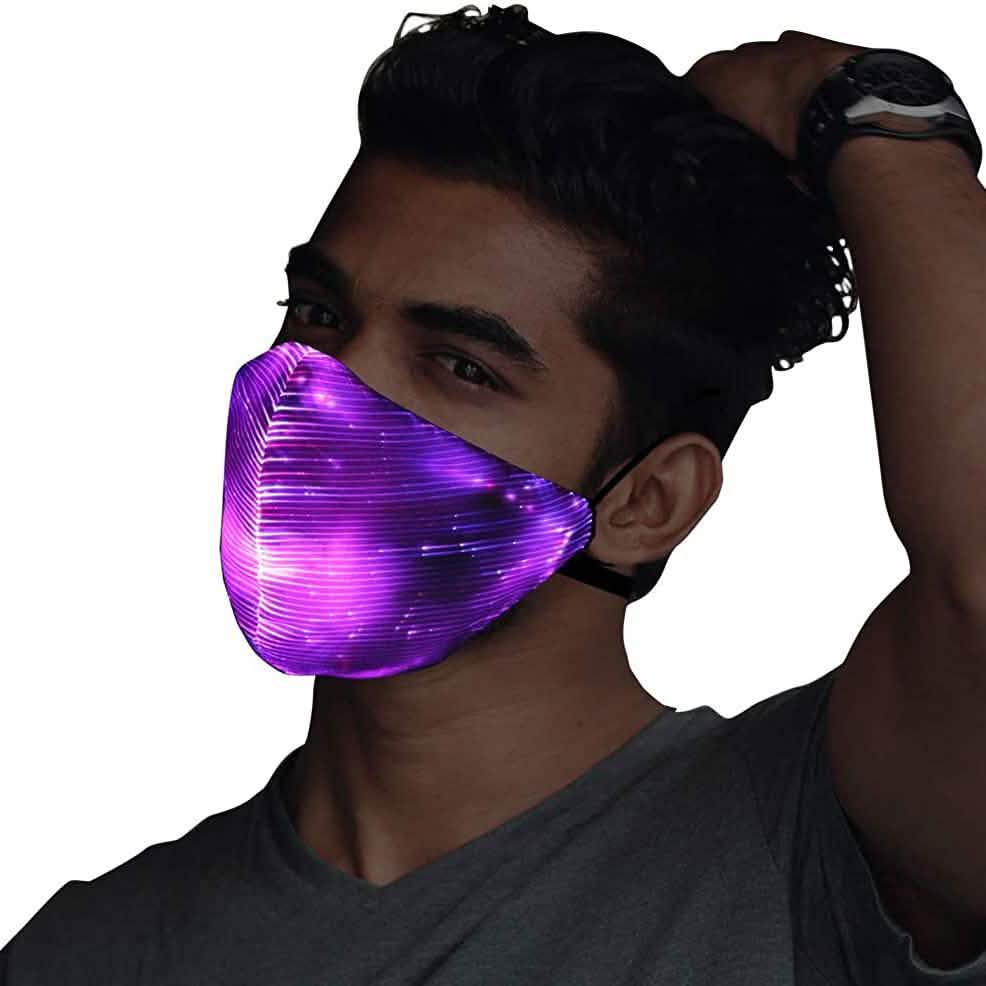 LED Rechargeable Face Mask Face Masks & PPE - DailySale