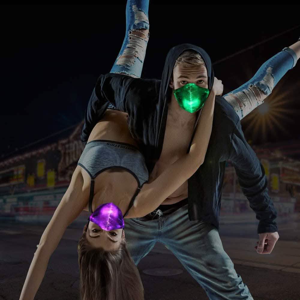 LED Rechargeable Face Mask Face Masks & PPE - DailySale