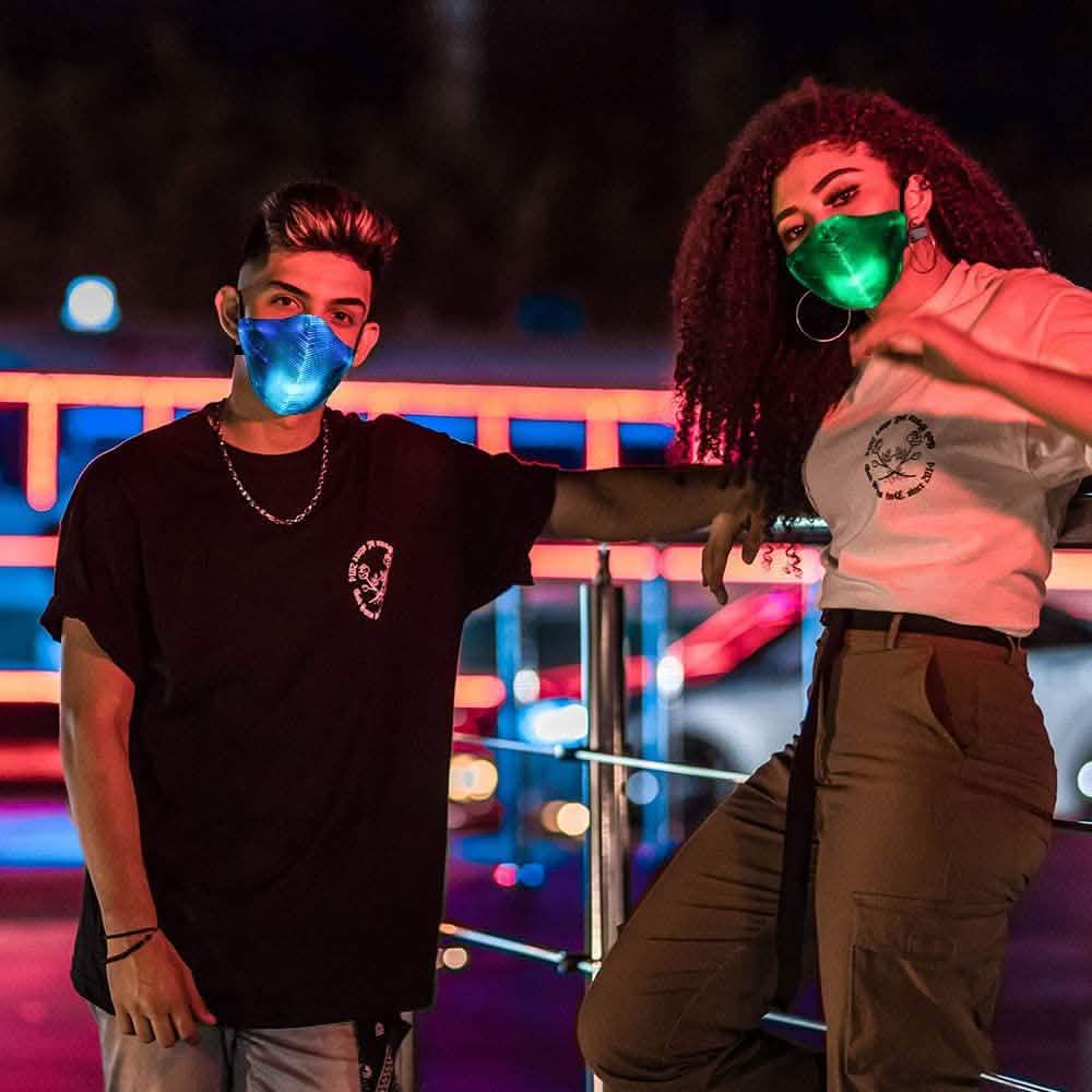 LED Rechargeable Face Mask Face Masks & PPE - DailySale