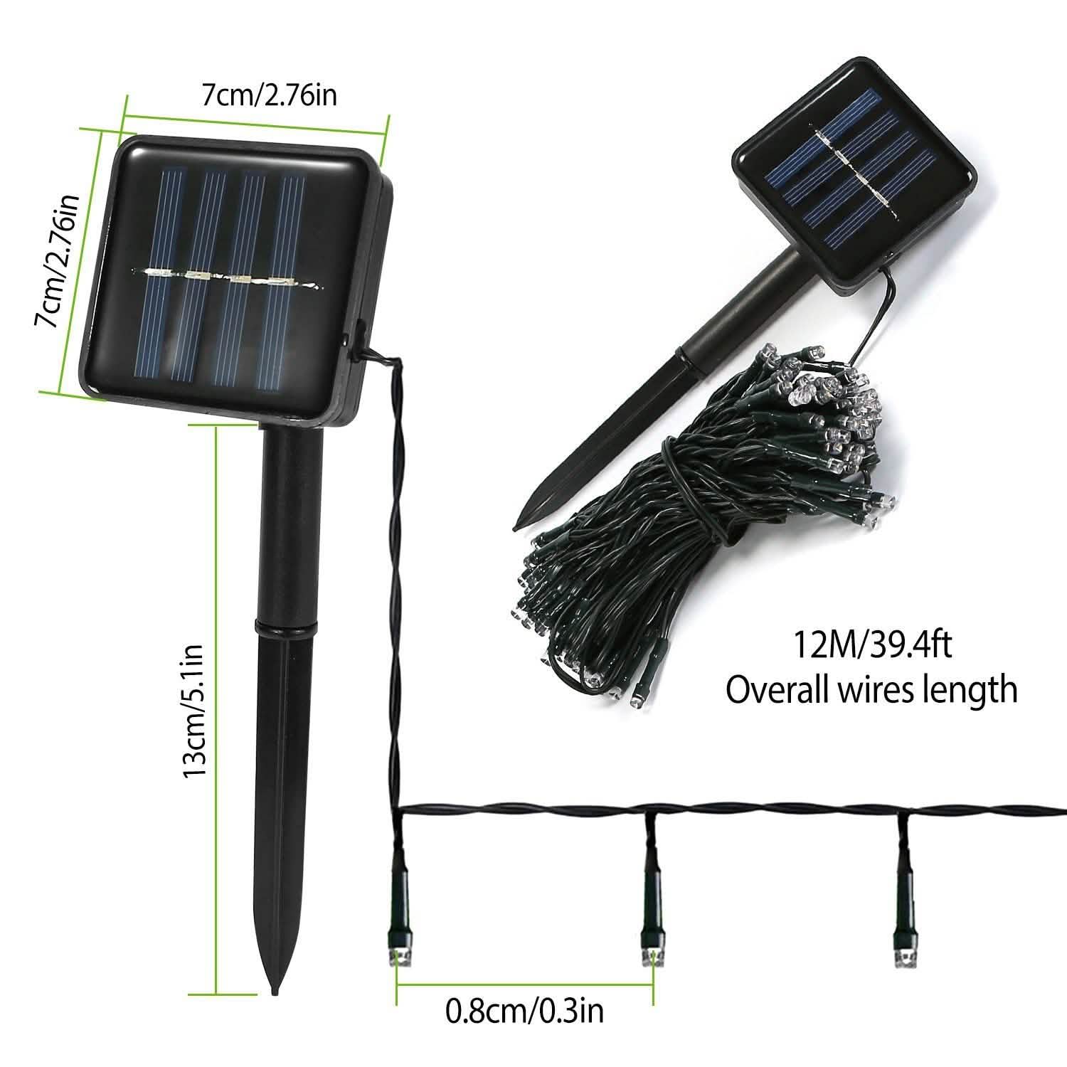 LED Solar Power Fairy String Lights Lighting & Decor - DailySale