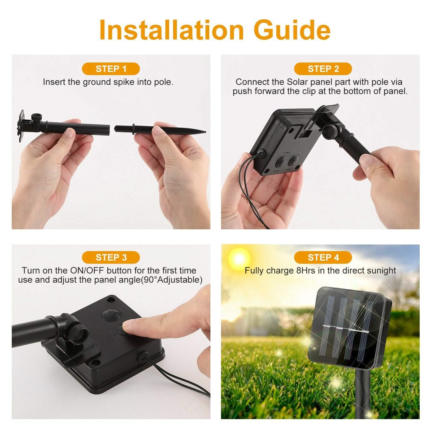 LED Solar String Bee Lights 30 Honeybees Lighting & Decor - DailySale