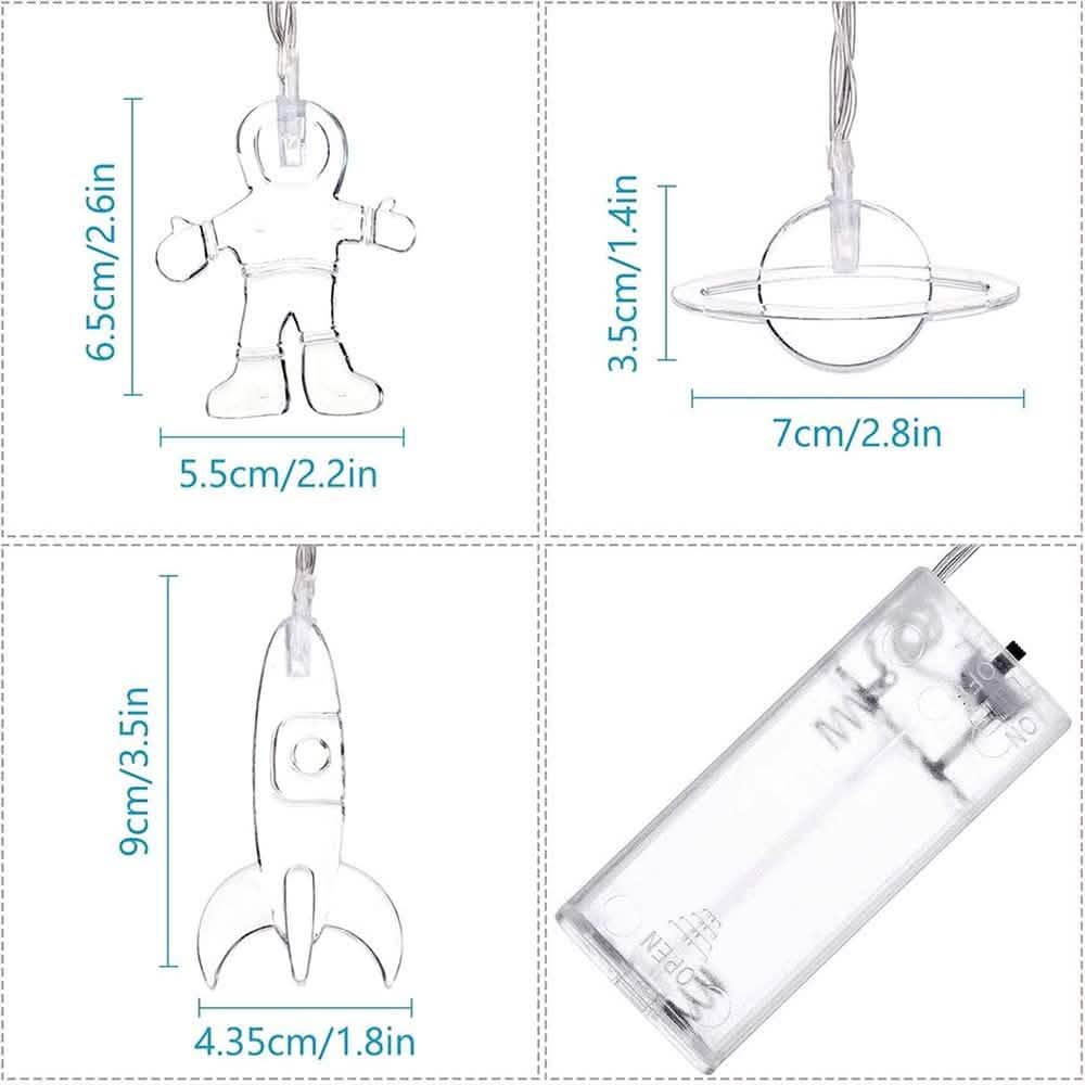 LED Space Fairy Lights String & Fairy Lights - DailySale