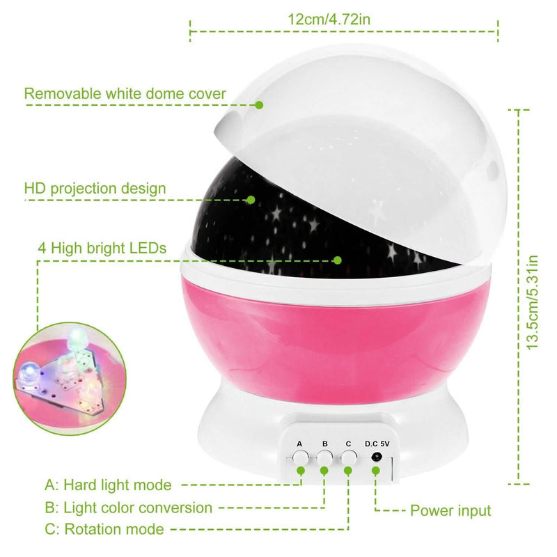 LED Star Sky Projector Night Light Lighting & Decor - DailySale