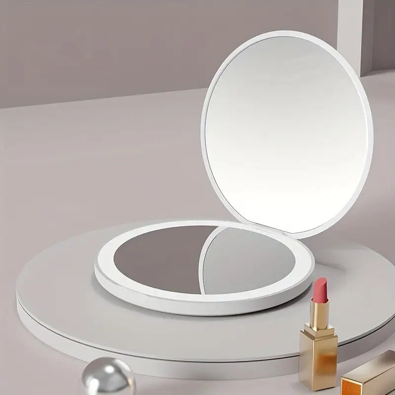 LED Travel Makeup Mirror Beauty & Personal Care White - DailySale